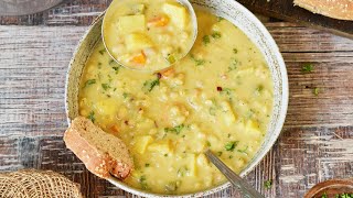 Creamy Vegan White Bean Soup  So Easy You Wont Believe It [upl. by Greiner]