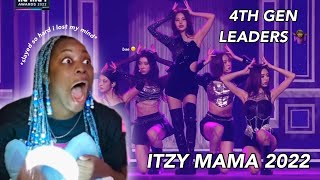 ITZY MAMA 2022 PERFORMANCE REACTION spoiler they ate [upl. by Leuqer97]