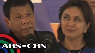 ANC Live Duterte teases Robredo about being single [upl. by Coonan]