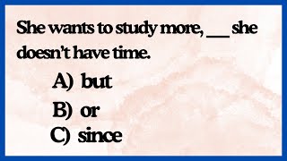 Conjunctions coordinating and subordinating Quiz [upl. by Leduar]