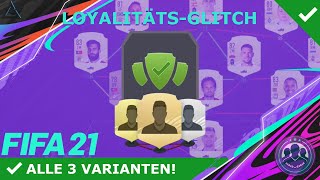 LOYALITÄTSGLITCH FÜR SBCS SCHNELL amp EINFACH ERKLÄRUNG  DEUTSCH  FIFA 21 ULTIMATE TEAM [upl. by Ttereve]