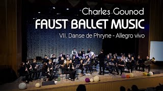 Gounod Faust Ballet Music  VII Danse de Phryne classicalmusic brass orchestra [upl. by Meeharb]