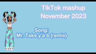 💙💜TikTok mashup November 2023💜💙 [upl. by Elodie221]