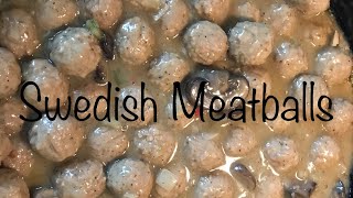 Homemade Swedish Meatballs officialjamia cooking cookwithme [upl. by Oletha92]