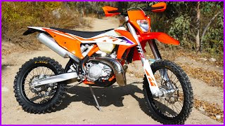 First Ride 2023 KTM 300XCW Fuel Injected Two Stroke  Dirt Bike Magazine [upl. by Iralav]