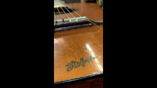 Restoring a 1953 Hofner shorts [upl. by Ahsini]