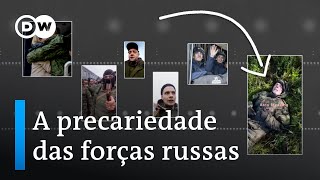 Qual é a real situação dos soldados russos na Ucrânia [upl. by Urson]