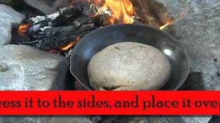 Cooking Bannock Backcountry Style [upl. by Zondra]