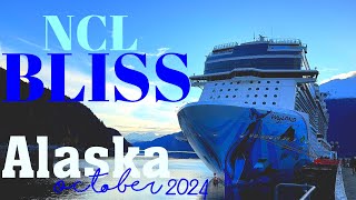 NCL BLISS ALASKA CRUISE October 2024 Glacier Bay Juneau Skagway Victoria [upl. by Thibault]