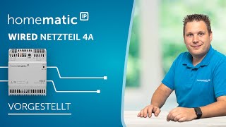 Homematic IP  Wired Netzteil 4A [upl. by Iniretake]