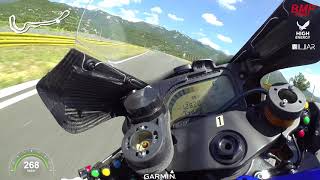 Rijeka Grobnik Onboard Canepa Yamaha R1 1269 [upl. by Prevot]