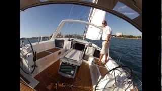 Sailing the Beneteau Oceanis 45 alone [upl. by Oleic]