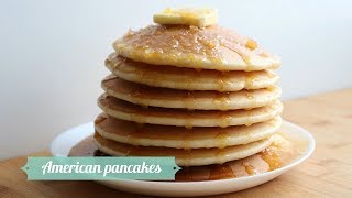 American pancakes  Американские панкейки  Amerykańskie pankejki [upl. by Ahcsim]