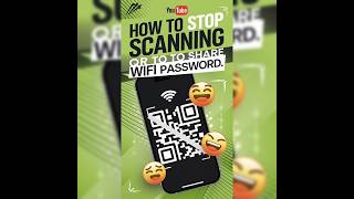 How To Stop Scanning😁😁 QR To Share WIFI Password smartphone router wifi networking internet [upl. by Juakn]