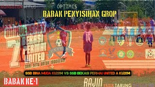 BABAK PENYISIHAN GROP  BPU ANNIVERSARY CUP 2024  BINA MUDA VS BEKASI PERMAI UNITED A  BABAK KE1 [upl. by Esilahc456]