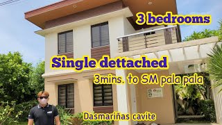 single dettached  rent to own  dasmariñas cavite  3 bedrooms  idesia [upl. by Occor]