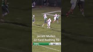 Jarrett Mullen 22Yard Rushing TD hsfootball highschoolfootball wosn ohio [upl. by Holt328]