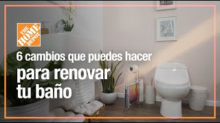 Cómo renovar el baño de forma sencilla y económica [upl. by Morrie972]