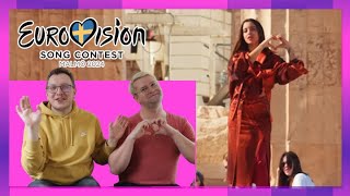 Marina Satti  ZARI REACTION  Greece 🇬🇷  Official Music Video  Eurovision 2024 [upl. by Nymzaj]