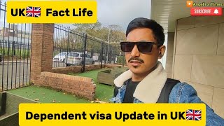 Dependent Visa Update In Uk🇬🇧fact life uk🇬🇧angelina times [upl. by Jens469]