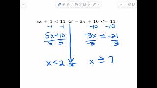 Alg Module 6 Lesson 3 Compound Inequalities [upl. by Attlee]