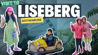 Visit to Liseberg Amusement Park in Gothenburg Sweden  Nimrah amp Zahroon  Fun Rides liseberg fun [upl. by Hahsi]