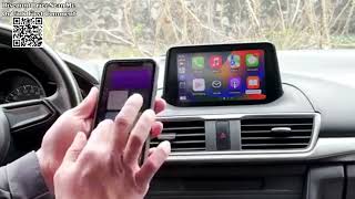 P3 Bluetooth Wireless Apple CarPlay Android Auto for Retrofit Mazda Review Aliexpress [upl. by Phaedra]