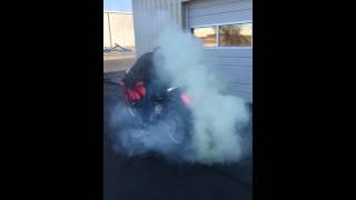 Hayabusa BURNOUT  Full Custom  330 Wide Tire  Stretched  Lowered [upl. by Petua]