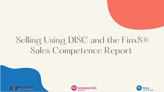 Using DISC in the Sales Process [upl. by Tebzil]