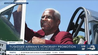 Tuskegee airman to be honored at AFAWest Point game [upl. by Fredia]