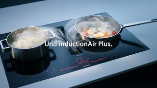 Leistungsstarkes Design gegen Küchendämpfe – glassdraftAir amp inductionAir plus  Siemens Dunstabzug [upl. by Ecnarual]