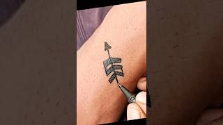 Beautiful 🥰 s letter tattoo design with pen trending ytshorts shorts [upl. by Bryce]