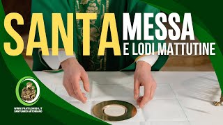 Santa Messa e Lodi Mattutine 2 Settembre 2024 [upl. by Jenkel492]