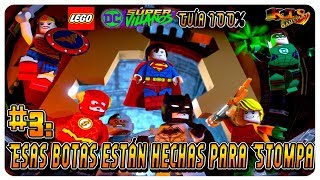 LEGO DC SÚPERVILLANOS 38 ESAS BOTAS ESTÁN HECHAS PARA STOMPA GUÍA 100 [upl. by Graybill610]