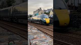 GWR class 802 clatters past sea lawn terrace Plymouth to Paddington service 802010012 IETs [upl. by Bergstrom]