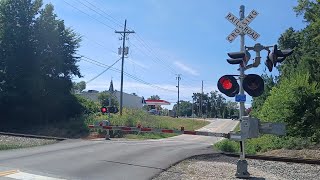 Mount Vernon Church Road Railroad Crossing White Rock SC [upl. by Merril223]