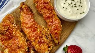 Air Fryer Buffalo Chicken Tenders [upl. by Atalie]