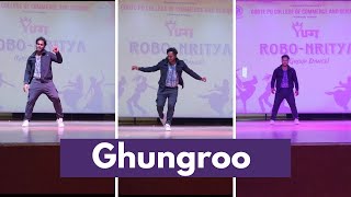 Ghungroo X Beparwah  Stage Performance  Sunny Sonar [upl. by Dorin757]