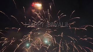 Happy Diwali 2024 🪔  Fireworks at the Neasden Temple London [upl. by Hike585]