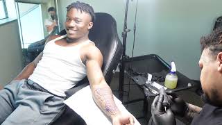 MY FIRST TATTOO AT 18 FULL VLOG EXPERIENCE [upl. by Adnolor]