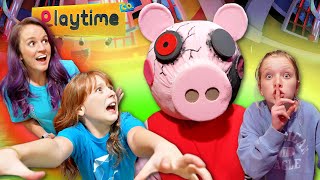 Poppy Playtime In Real Life with Piggy New Mod [upl. by Aynatan]