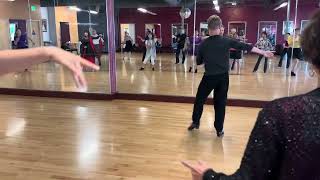 Rumba with Teacher Vova  Starlite Ballroom in Silicon Valley California [upl. by Bortman]