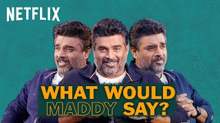 R Madhavan Reacts To His Scenes In Decoupled  Netflix India [upl. by Nnalatsyrc975]