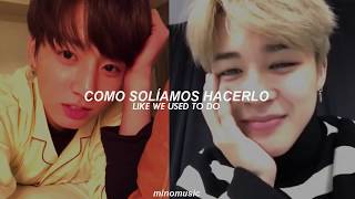 We Dont Talk Anymore  Jimin amp Jungkook Sub Español  Eng Lyrics  BTS  FMV [upl. by Ellinehc366]