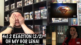 SUPERGIRL  4x12 MENAGERIE REACTION 22 [upl. by Terrijo]