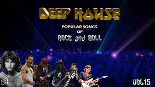 DEEP HOUSE POPULAR SONGS of ROCK and ROLL VOL15 retro 70s80s90s [upl. by Annaoj]