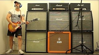 MORTAL LOUDNESS 3 Marshall 100w Full Stacks Played at the SAME TIME [upl. by Ibbetson]