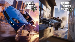 GTA V Epic Heists amp Crazy Stunts – Ultimate Gameplay [upl. by Gorey104]