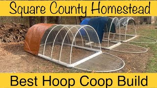 How to build a hoop coop [upl. by Tandi]