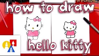 How To Draw Hello Kitty New Lesson With Color [upl. by Ashford]